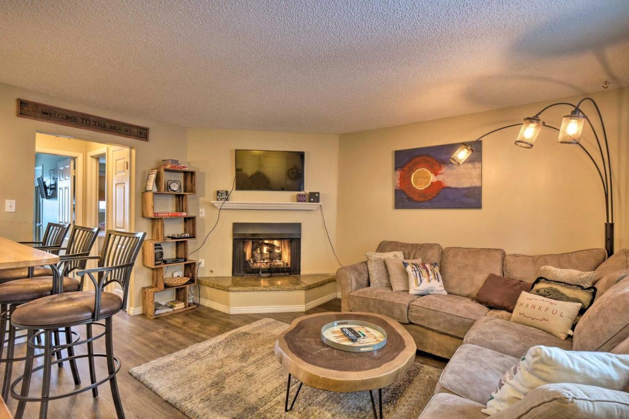 Main St Breck Condo With Mtn Views - Walk To Lifts! 브레켄리지 외부 사진