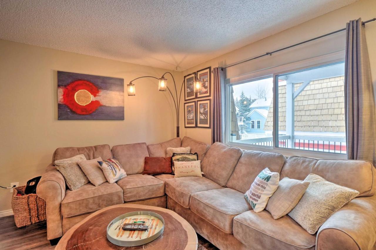 Main St Breck Condo With Mtn Views - Walk To Lifts! 브레켄리지 외부 사진
