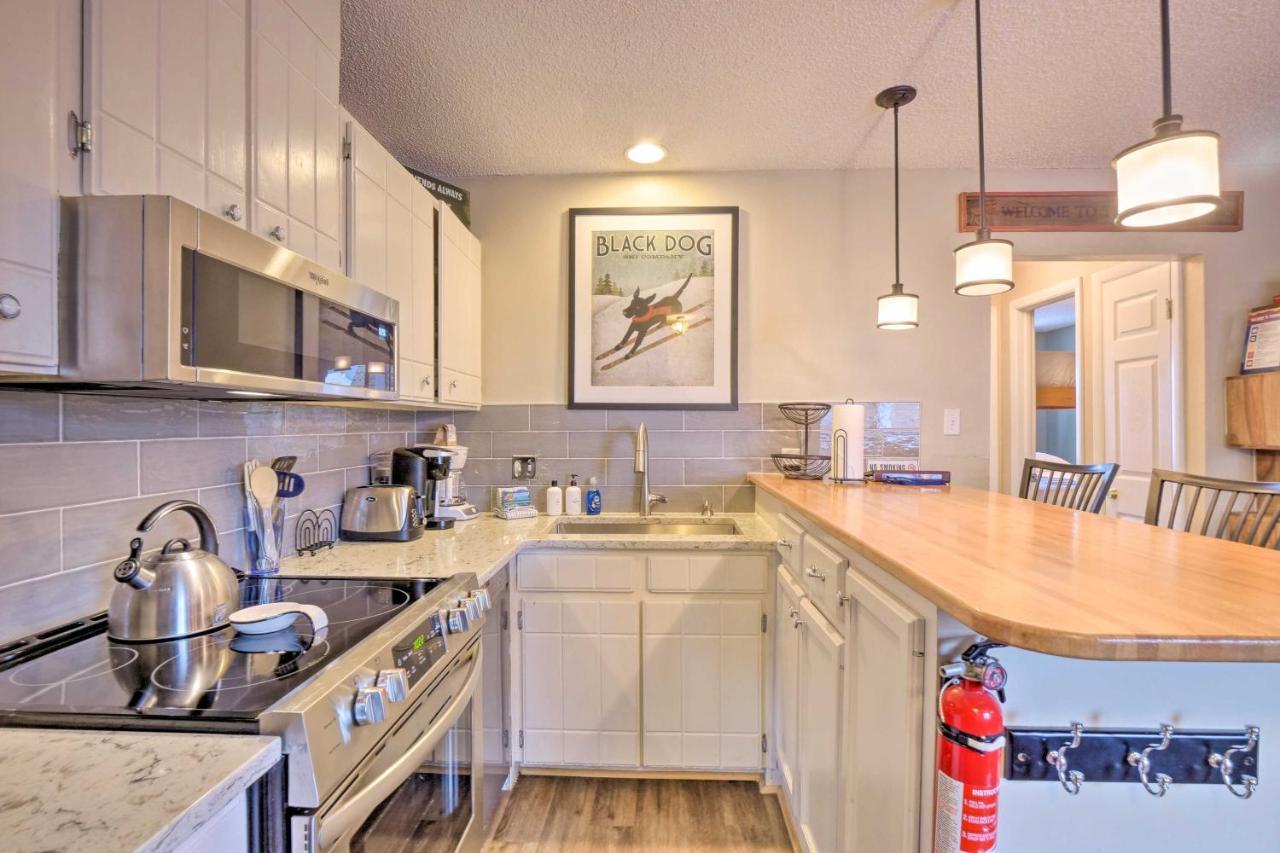 Main St Breck Condo With Mtn Views - Walk To Lifts! 브레켄리지 외부 사진