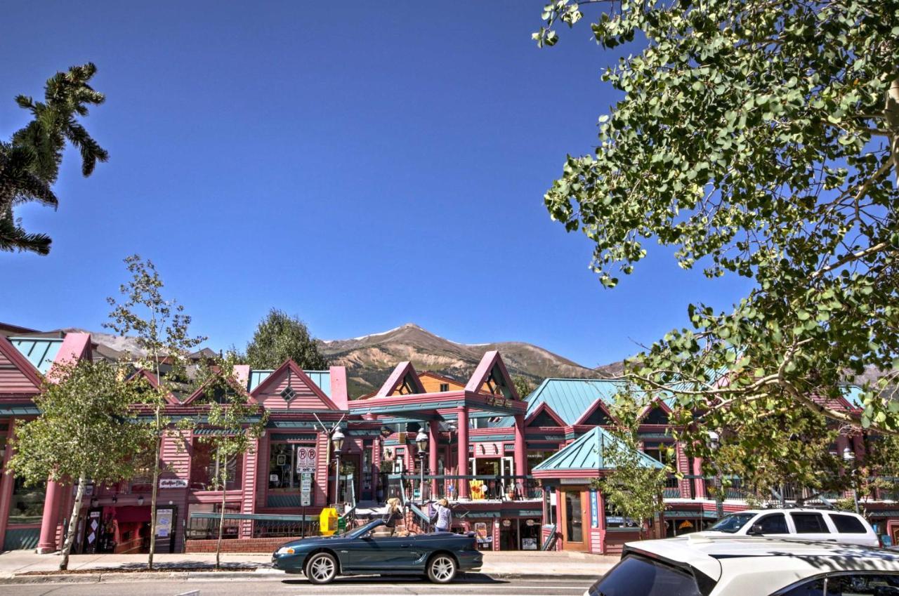 Main St Breck Condo With Mtn Views - Walk To Lifts! 브레켄리지 외부 사진
