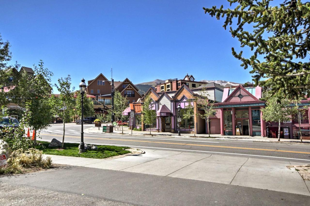 Main St Breck Condo With Mtn Views - Walk To Lifts! 브레켄리지 외부 사진